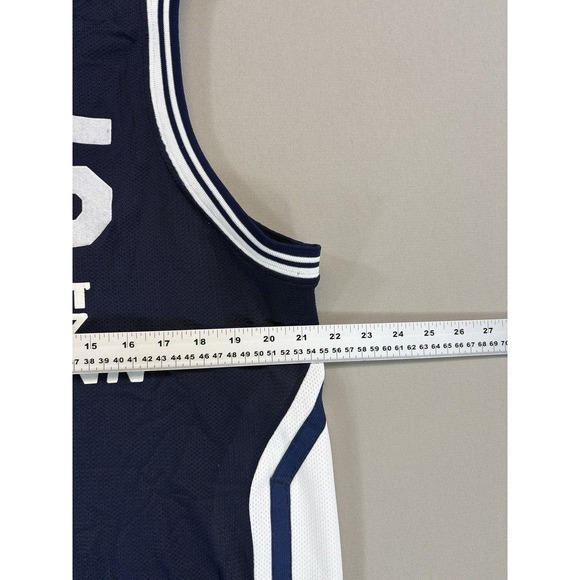 Champion USA Authentic Athletic Intersport Achermann #5 Blue Jersey Men's Large - Picture 5 of 10